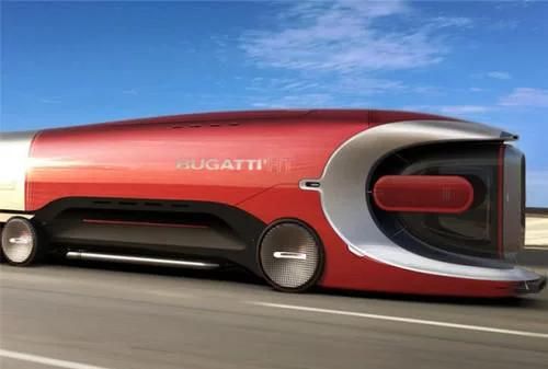 布加迪卡车你见过吗?看到设计草图后