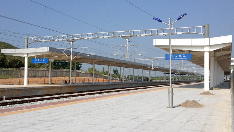 广西兴安县主要的两座火车站一览