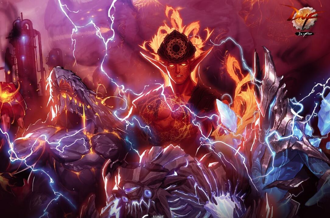 dnf噩梦版安徒恩来了火山c全服难求没神话只配打震颤