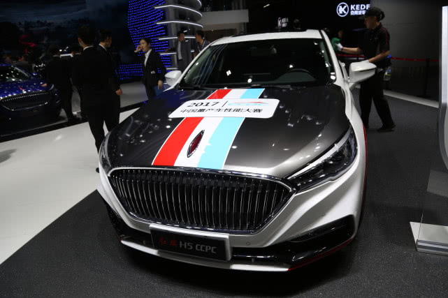 实拍红旗h5 ccpc赛车,红旗全系车型,将亮相盐城六一车展!