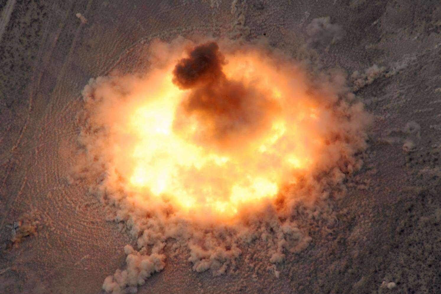 苏联N1火箭爆炸图片