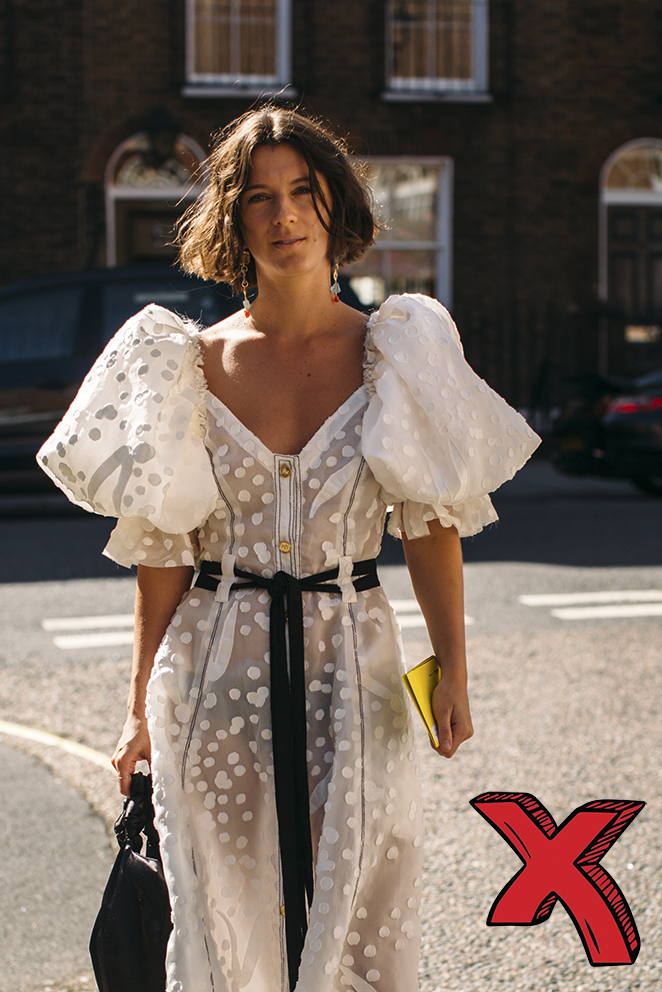 为什么女明星穿泡泡袖不会显得高大壮