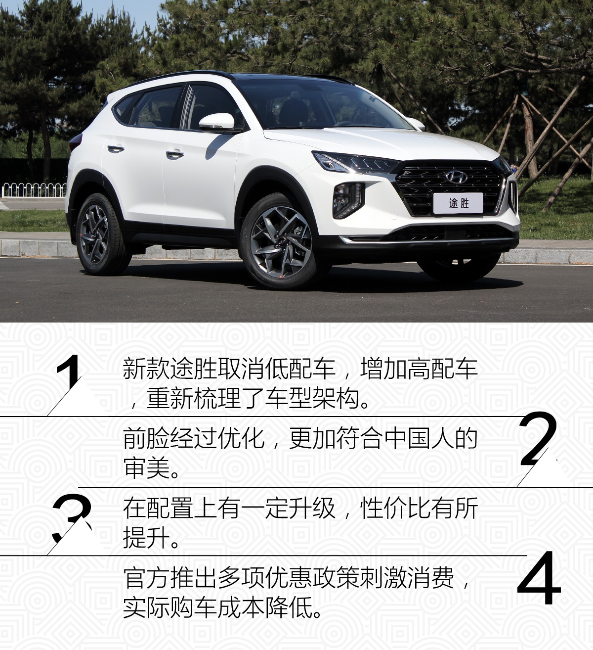 外观更新/配置升级 2020款现代途胜实拍