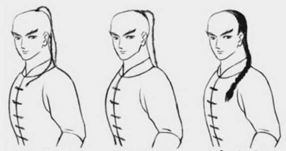 经过了康熙,雍正,乾隆三朝,大清的根基已经稳固,在发型上已经固定下来