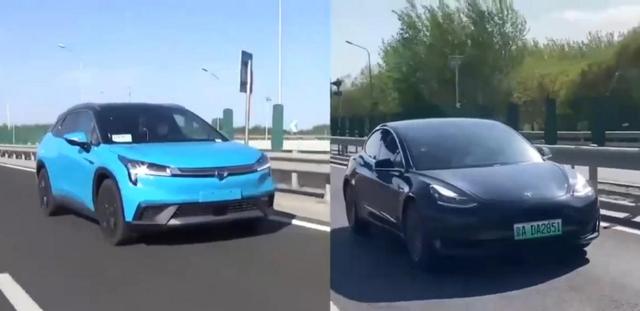 自动驾驶实车路试，对比发现，它比特斯拉Model 3更适合中国