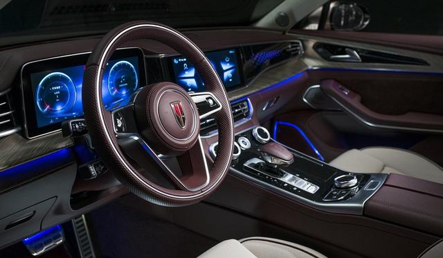 造型奢华大气/或于六月份上市 红旗H9正式下线