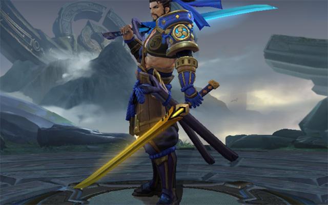 宫本武藏宫本武藏的剑相对来说比较短,两把剑造型一样,但颜色不同.