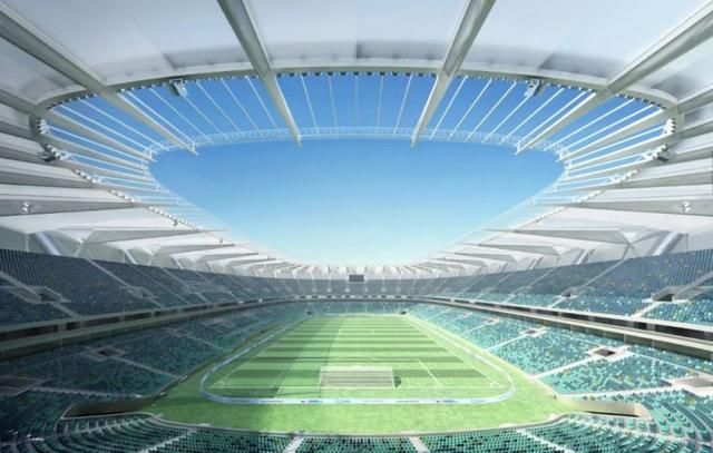 gmp公布昆山专业足球场设计方案,可容纳4.5万人