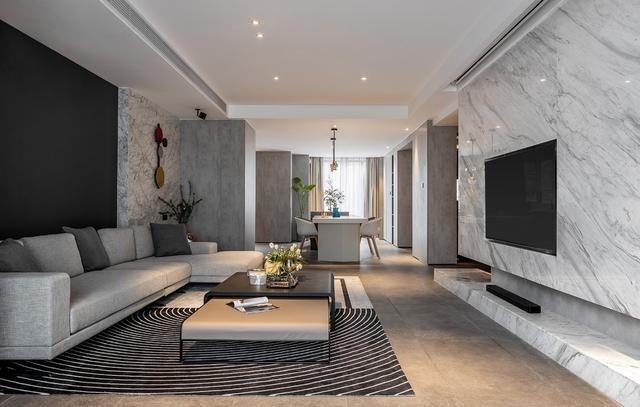 她家150㎡,全屋贴大理石,色调高度统一,却没有一点豪气感!