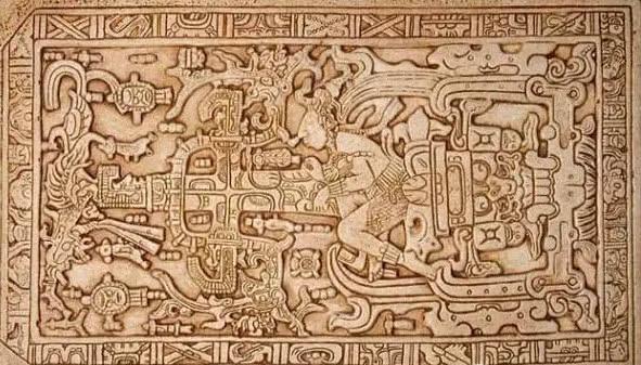 考古学家发现神秘石板,翻译并结合现实后,直呼难以置信|帕伦克|石板