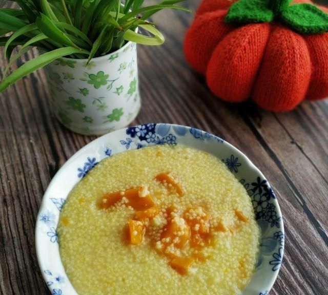 小米南瓜粥,软糯香甜,美味好喝
