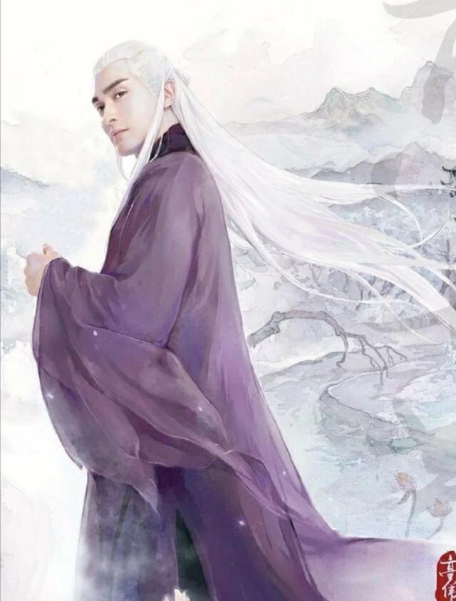 东华帝君将衬衫带火了,格子衬衫,酒红长裤,简单帅气有气场