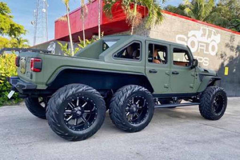 六轮驱动实力碾压,入门103万,这款吉普牧马人展现绝对越野硬核