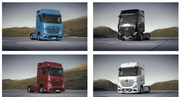 百万级豪华重卡的标杆,带你看看奔驰新actros牵引车强在哪