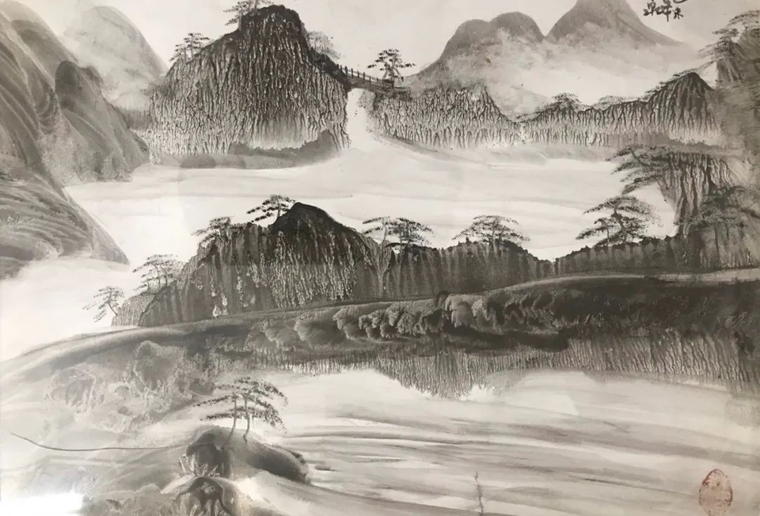 女画家余冬梅手墨画作品赏析