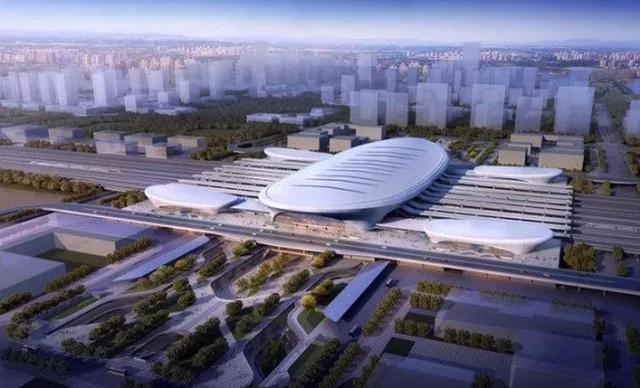 山东第三大高铁站临沂北站，规模8台20线，还是省内标志性建筑