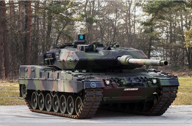 世界排名第一的坦克德国的豹2a7被誉为陆战之王