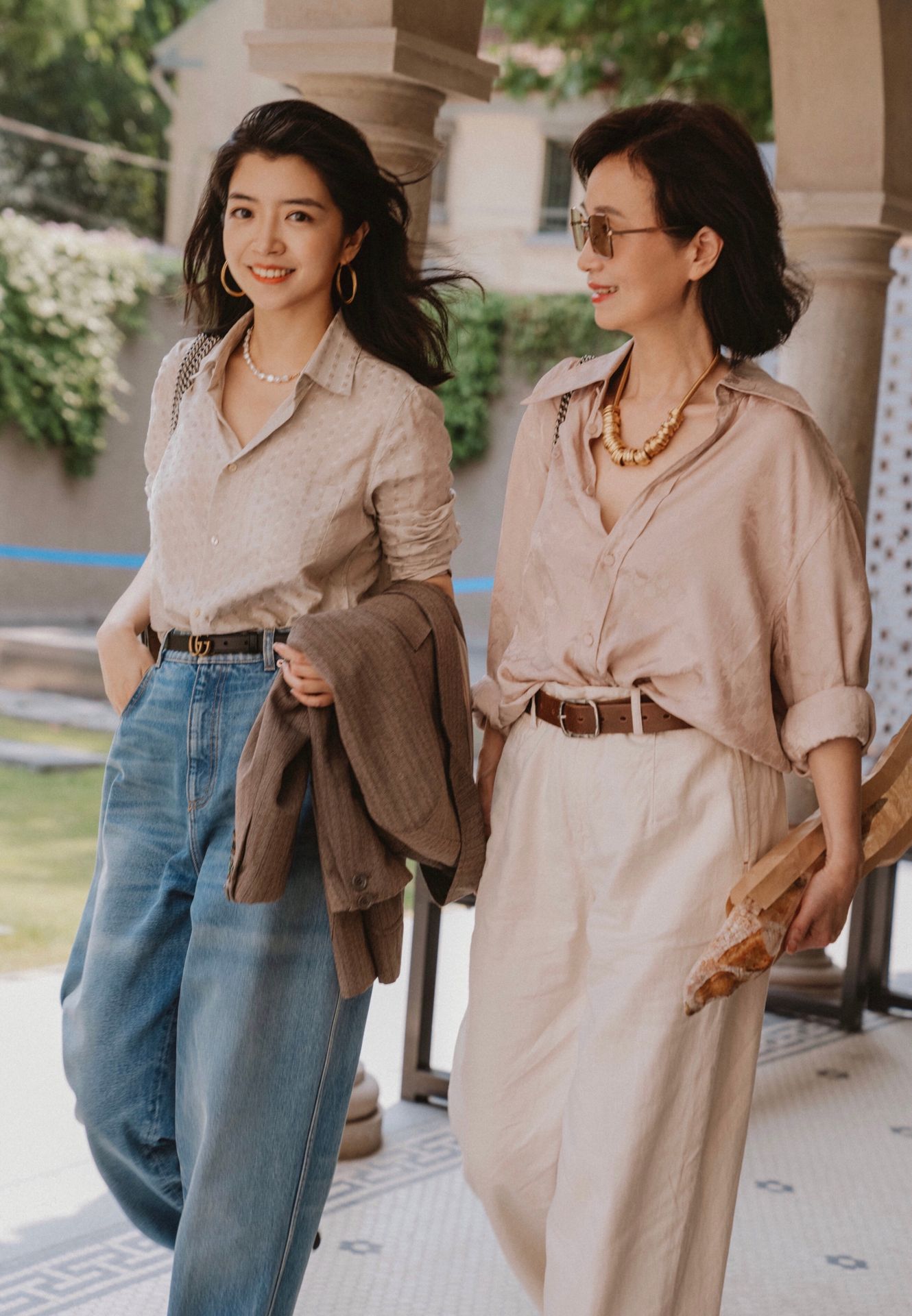 小鱼找到了早秋的正确打开方式,三木妈妈穿搭值得解析