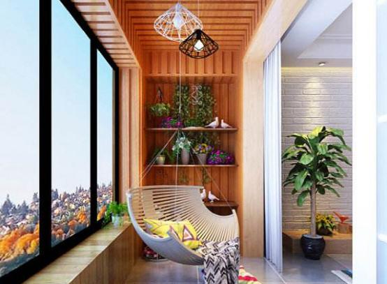 客厅阳台别做隔断了,看有钱人家设计,太聪明了