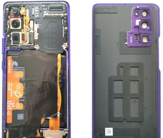 荣耀30pro拆解图