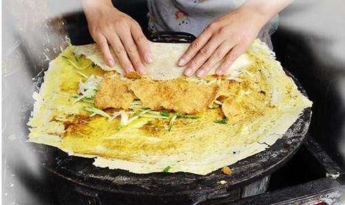 路边特色小吃，山东煎饼果子配方及制作流程，喜欢的请收藏