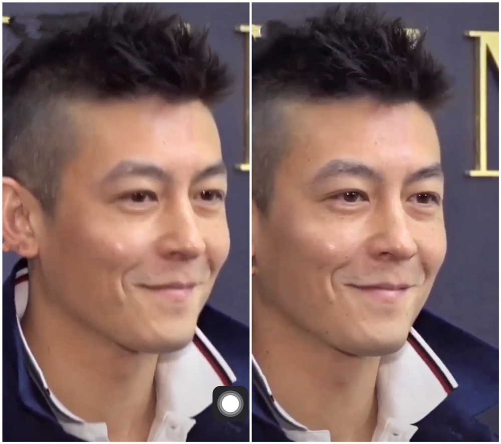 华人男明星敢素颜出镜的也就陈冠希了吧 近距离看看他像40岁?