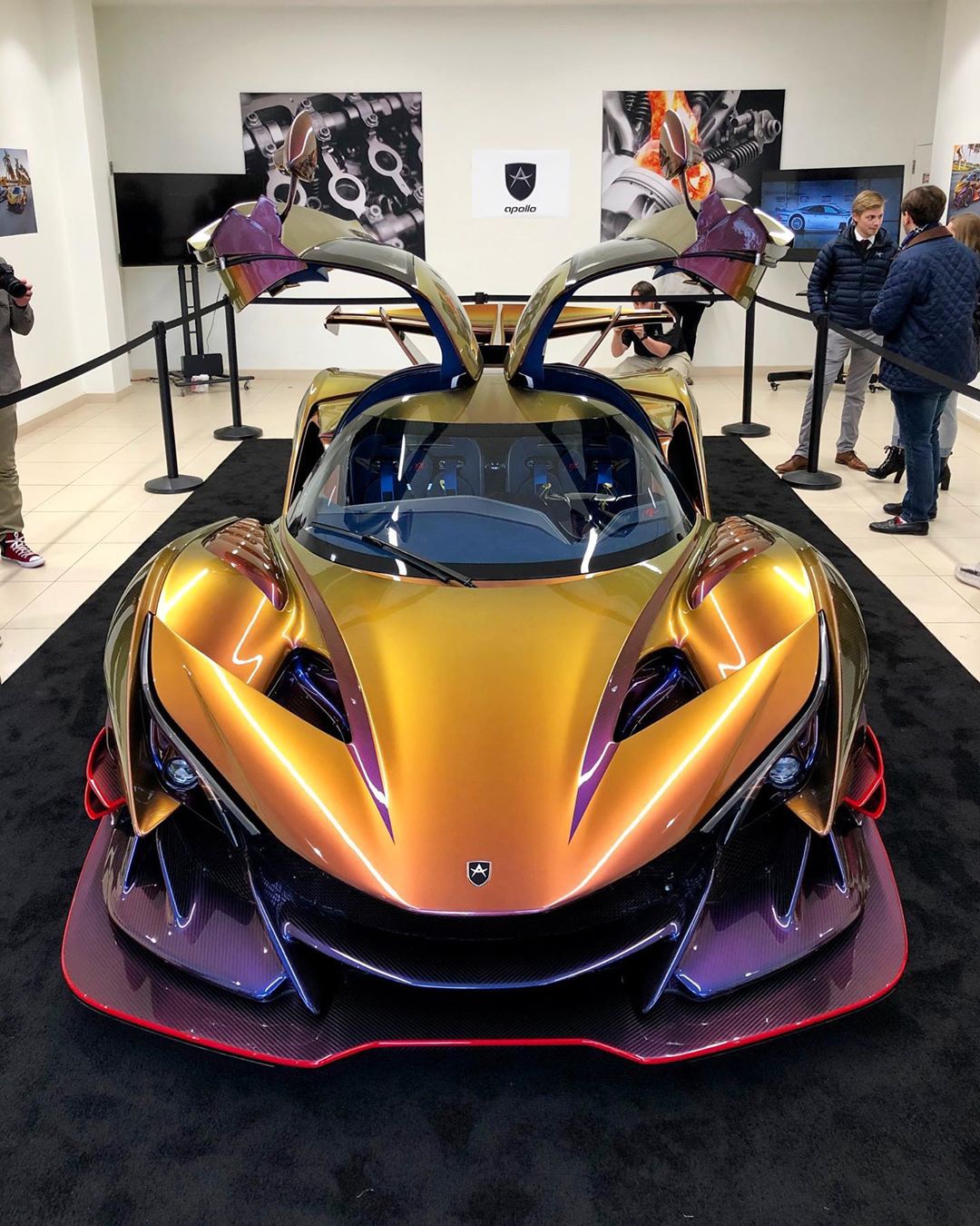 apollo intensa emozione实车 很有战斗感