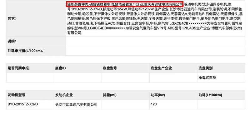 搭载刀片电池/续航或超500公里 比亚迪宋PLUS EV申报图