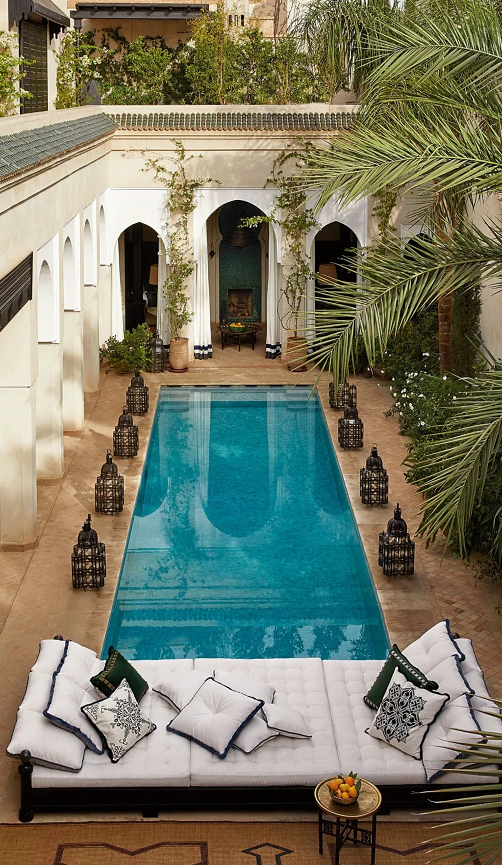 宝格丽家族的度假别墅,位于摩洛哥的后花园,真的让人轻松惬意