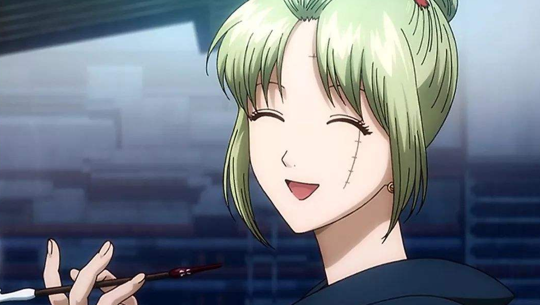 4,月詠——《银魂》妮可罗宾性格坚强,做起事来十分干练,给人一种英气