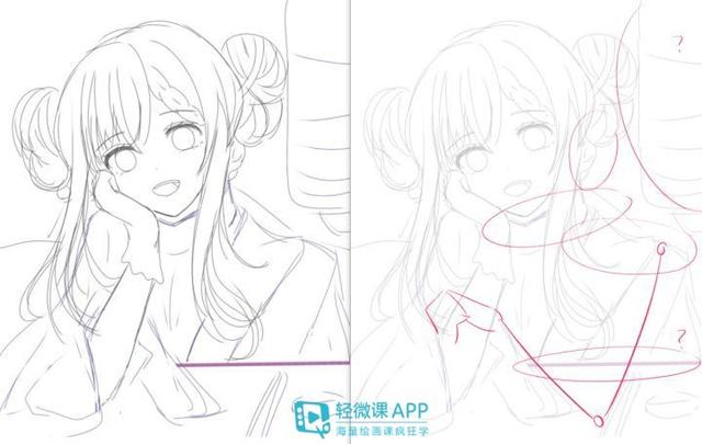 如何把插画线稿画好?告诉你细节该怎么画!