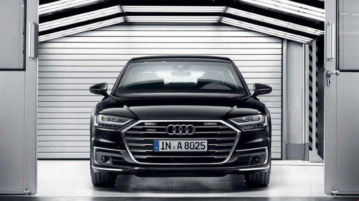 全新奥迪a8l防弹车发布,德国总理同款座驾,仅售500万?