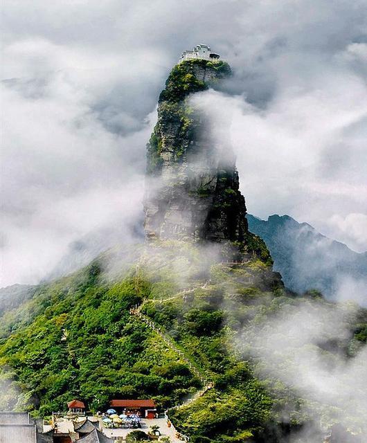 "梵天净土""四大天象奇观"——红云金顶梵净山