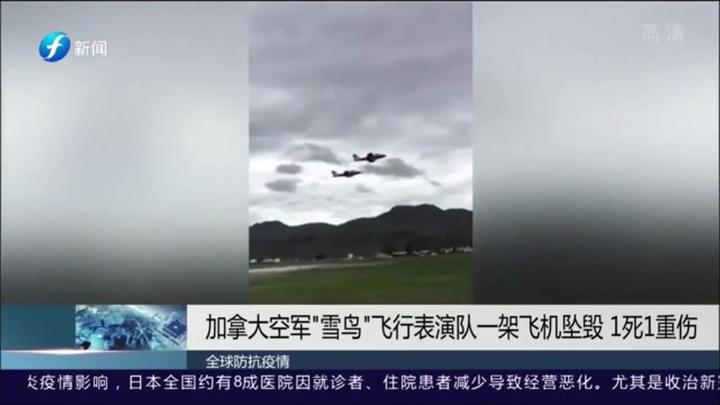 画面曝光 加拿大空军 雪鸟 飞行表演队一架飞机坠毁 一人遇难 画面曝光 加拿大空军 雪鸟 飞行表演队一架飞机坠毁 一人遇难