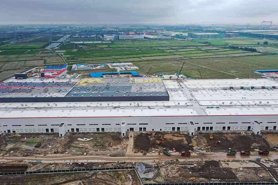 明年第一季度量产Model Y！特斯拉上海工厂二期年底完工