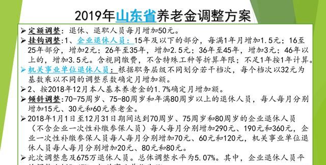 山东养老金2020年调整会有什么变化吗？这三个年龄的老人有照顾