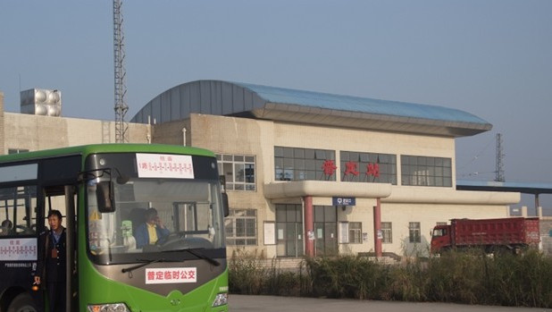 黄织铁路上的客货运车站——普定站