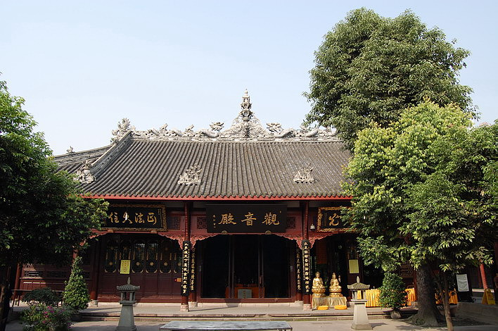 四川位于闹市的寺庙,已有1600年历史,被誉"第一丛林",在成都