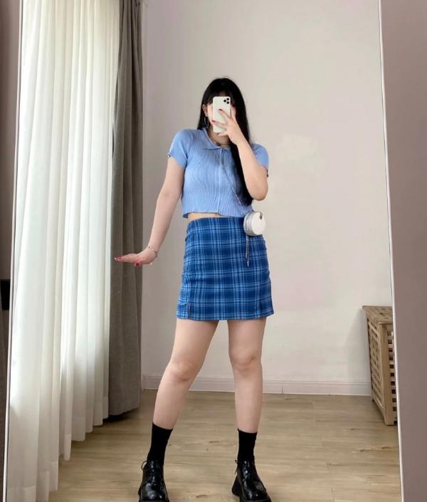 适合微胖女生的休闲穿搭,遮肉显瘦风格多变,值得参考