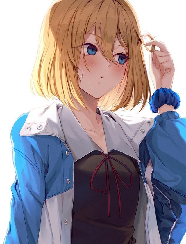 二次元日漫《辉夜大小姐》里可爱的"早坂爱"插画壁