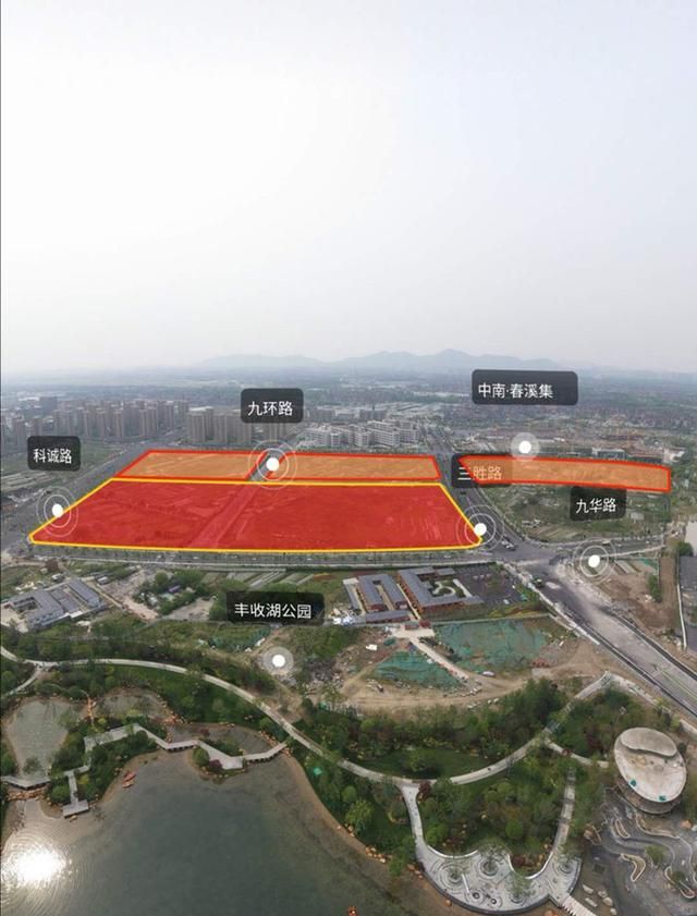 丰收湖公园6月开园,这个板块正逐渐被购房者关注