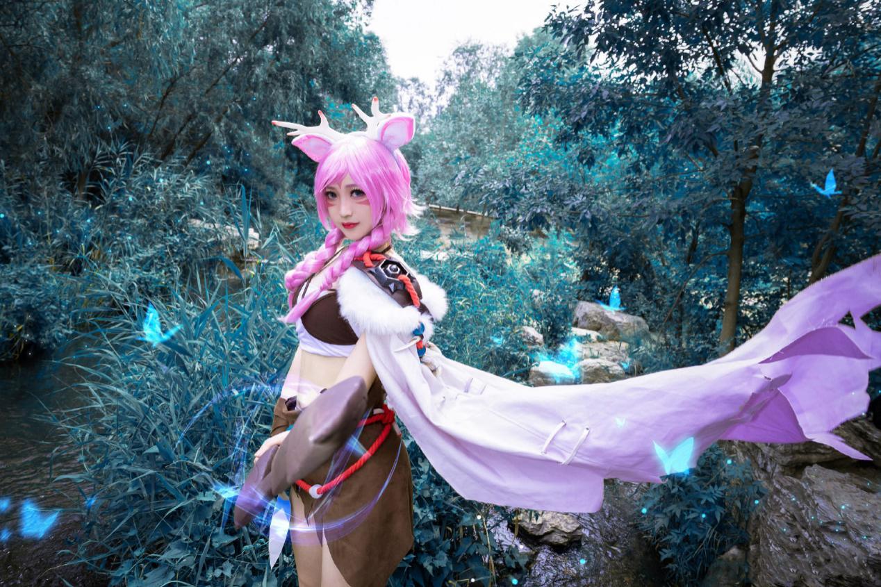 acg最靓cos第53期天上掉下个瑶妹妹清纯气质宛如春风化雪