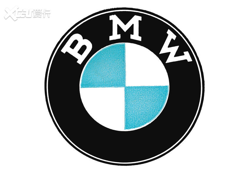 宝马车标百年演变史 还真不是蓝天白云