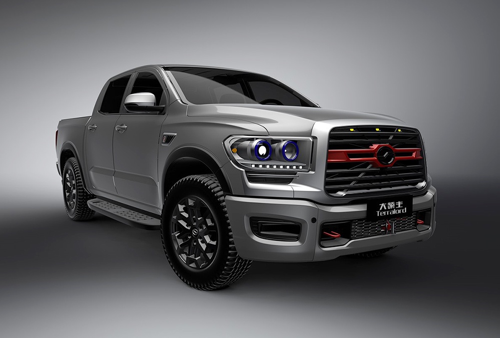 国产又一霸气大皮卡,气场不输猛禽,底盘稳如牛,关键开不坏