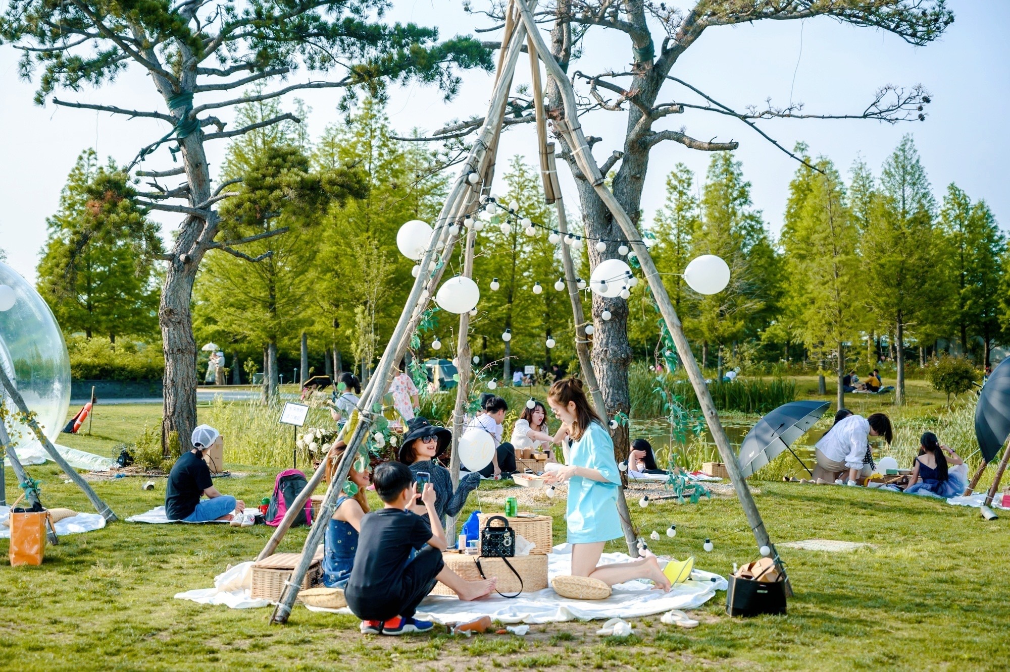 南京"草地野餐"好去处,就在长江边上,邂逅一场法式的浪漫