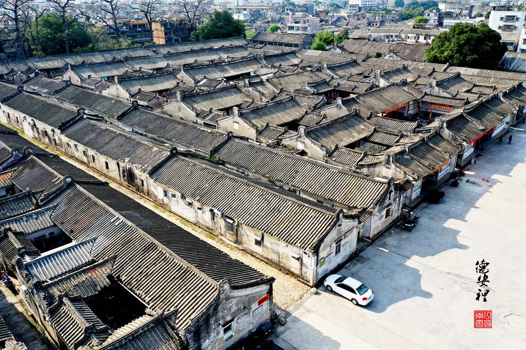 航拍广东揭阳,潮汕乡村更像古代皇城,游客常年不多