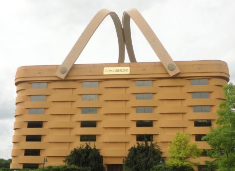 所以这里连广告牌的都不需要,这大楼的外观看上故去就像是菜篮子的