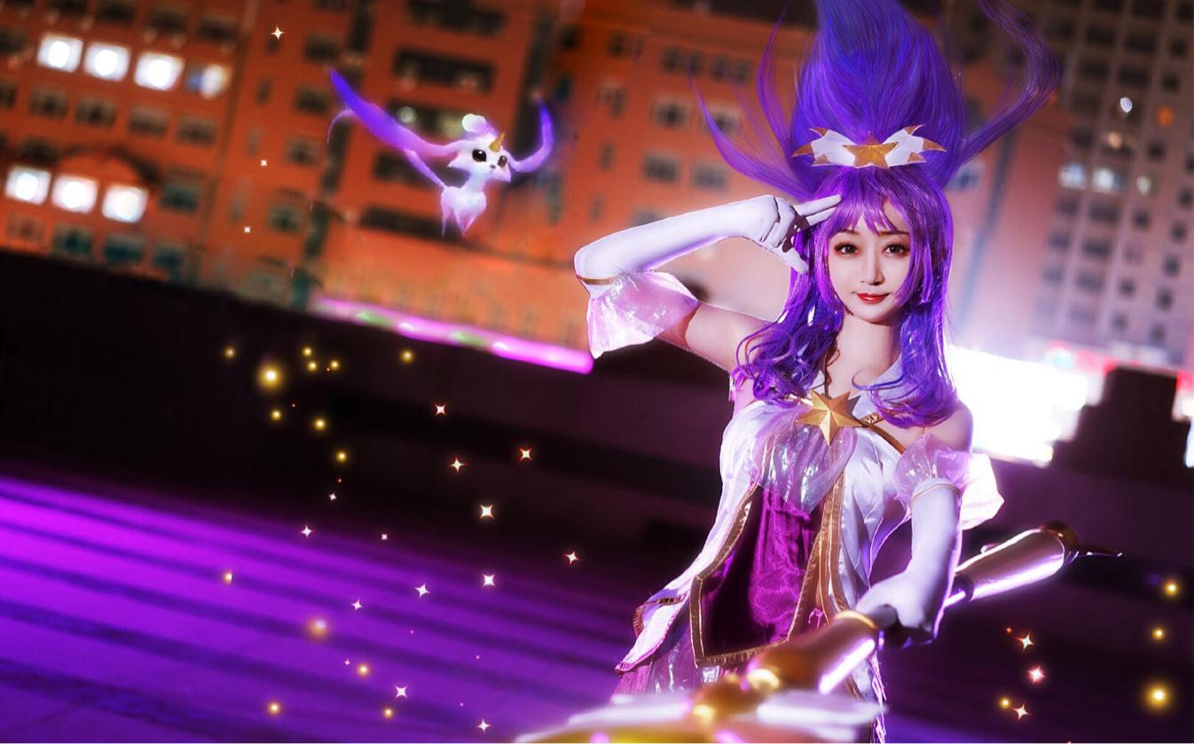 acg最靓cos第55期长裙紫发魔法少女尽显成熟风情