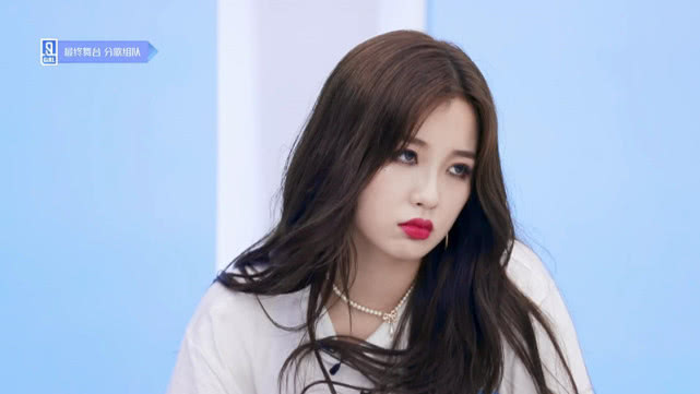 青春有你2刘雨昕的长发造型有点令人失望与期待的有所不同