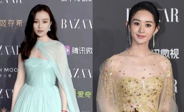 同样都是冯绍峰女友们赵丽颖倪妮同框粉丝一眼就看出谁更美
